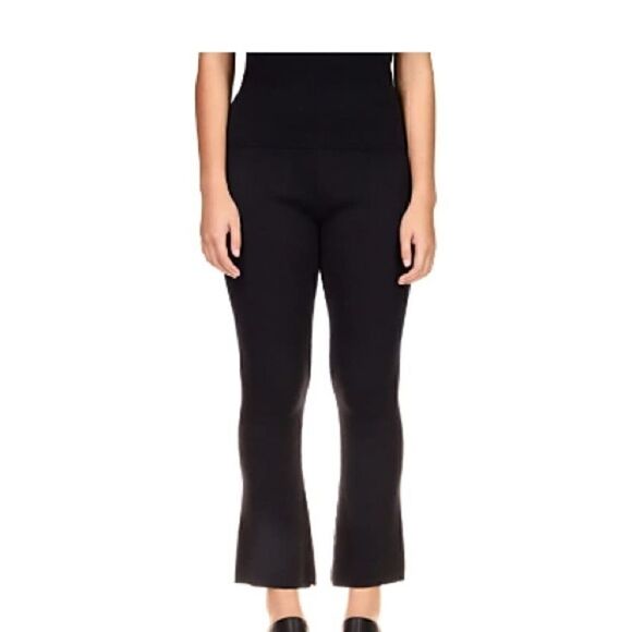 Sanctuary Women's Ribbed High-Rise
Ankle Pants - Black size M - Picture 5 of 14
